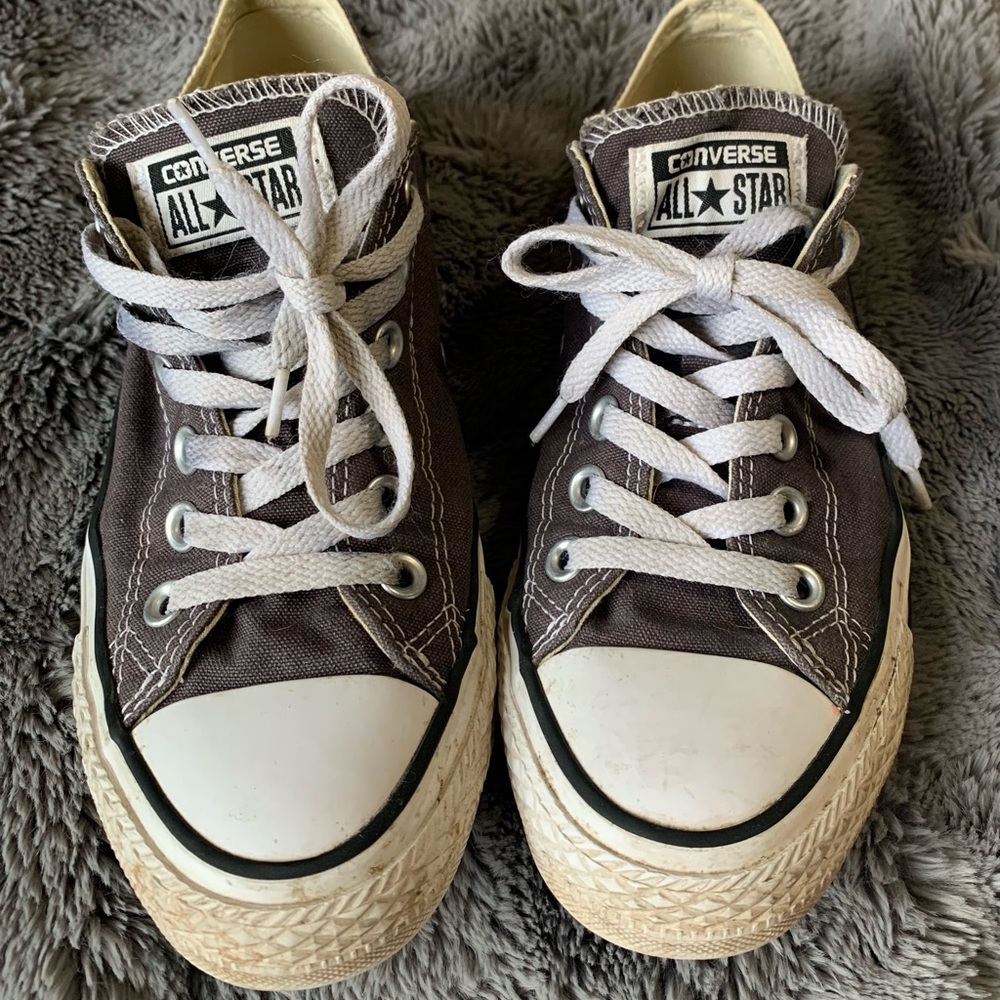 Women’s, Grey- Converse Sneakers.
